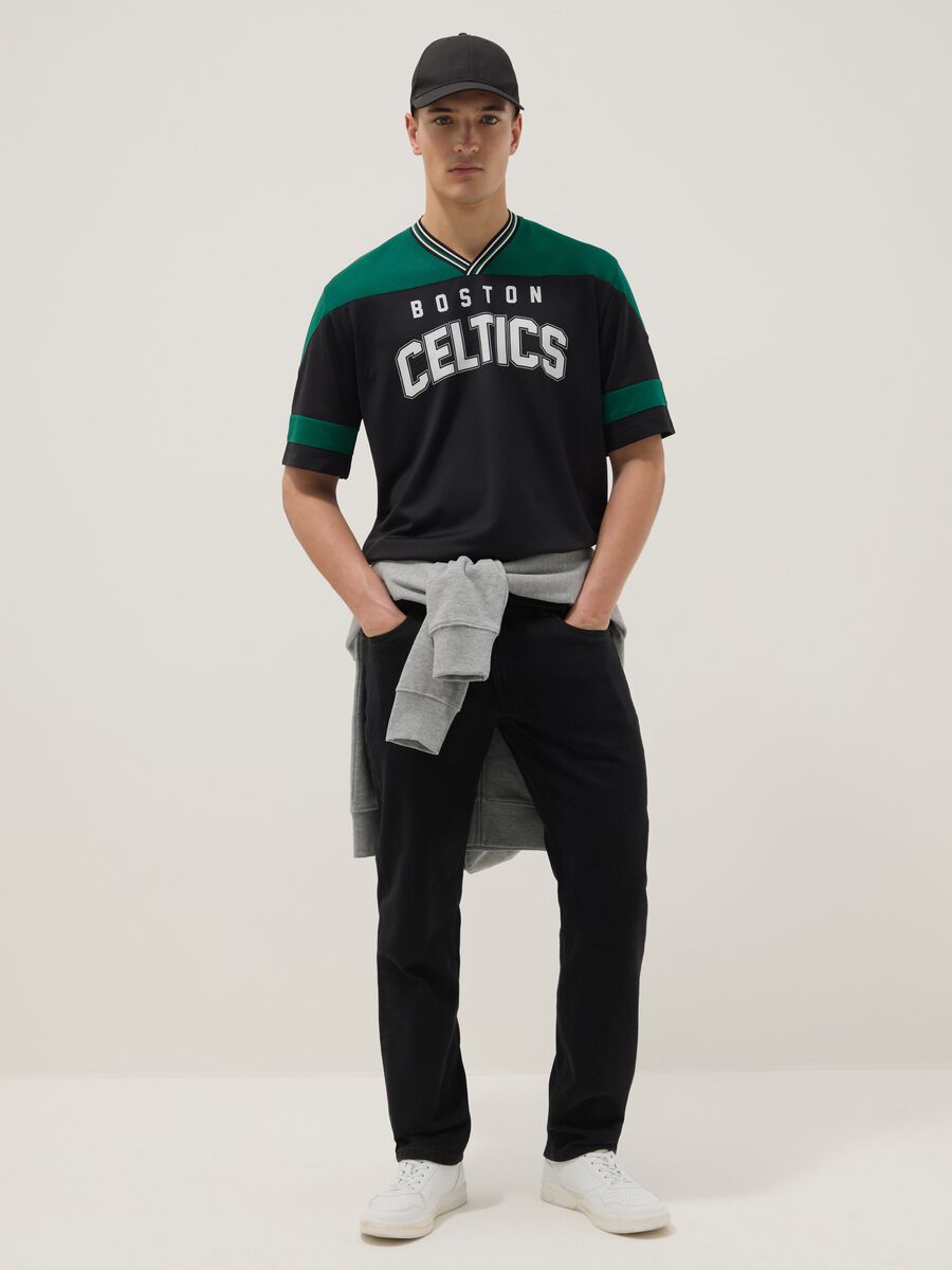 T-shirt in puro cotone multicolor regular fit Boston Celtics_2