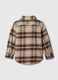 Flannel shirt with check pattern_1
