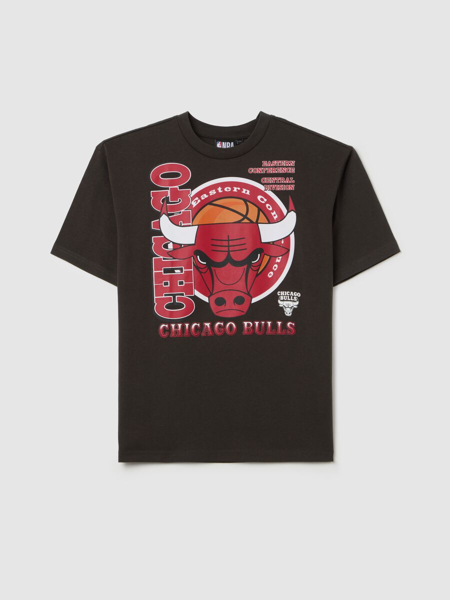 Cotton T-shirt with NBA Chicago Bulls print_3