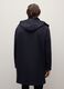 Blue coat with detachable hood regular fit_2