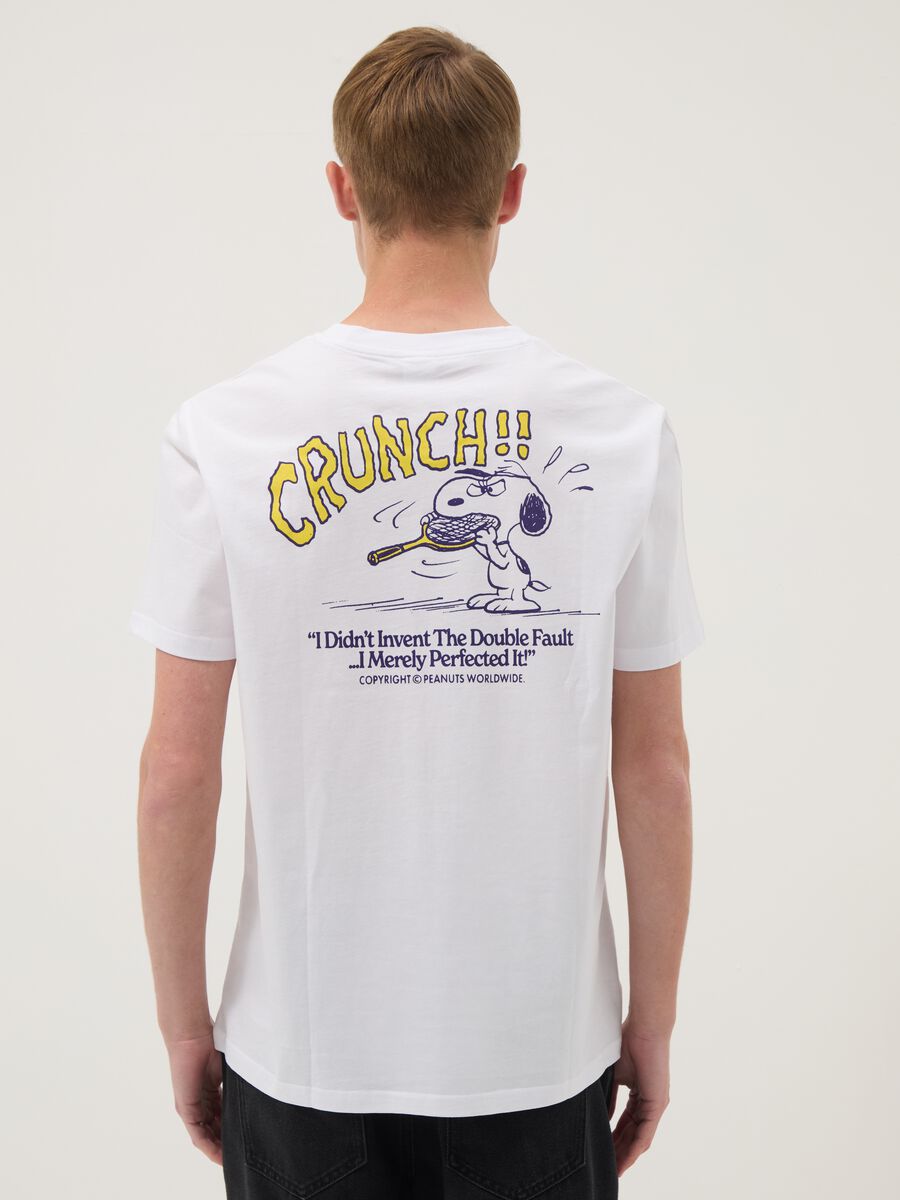 White pure cotton short-sleeve T-shirt_3