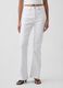 Stretch cotton flared-leg jeans_1