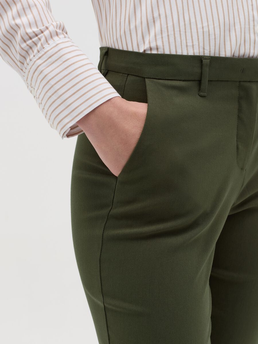 Slim-fit ankle-length chinos_2