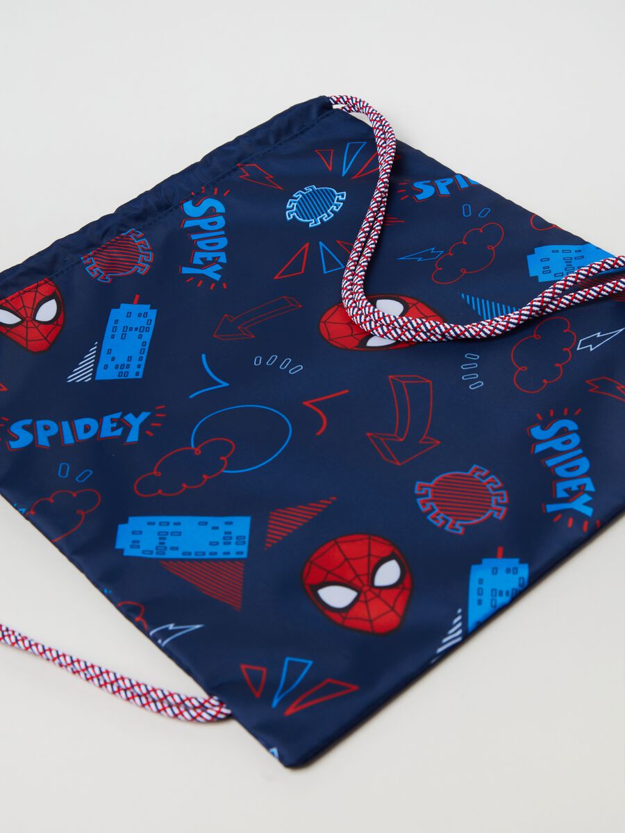 Zainetto a sacca con stampa Spidey_2