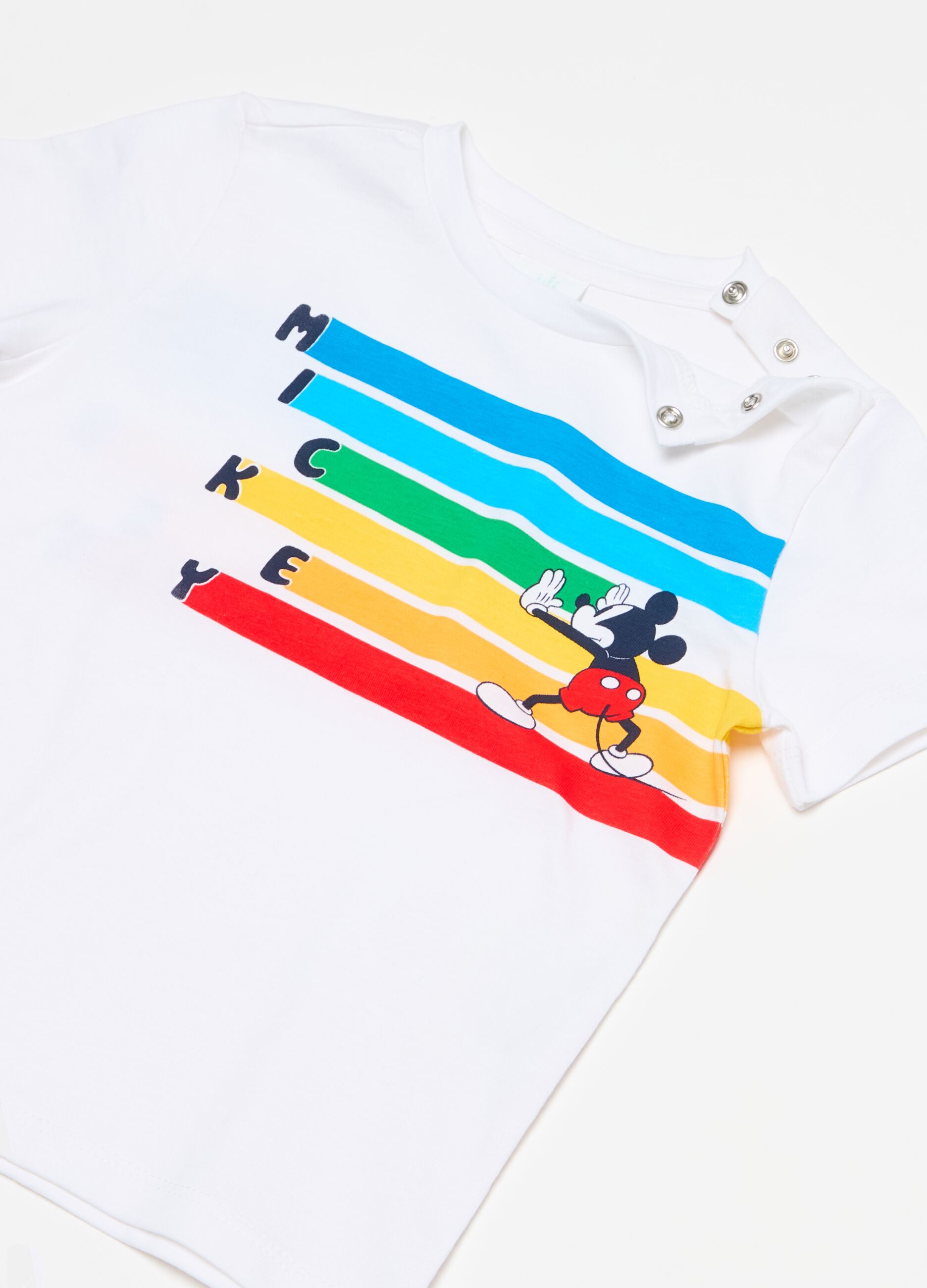 Jogging set in cotone con stampa Topolino