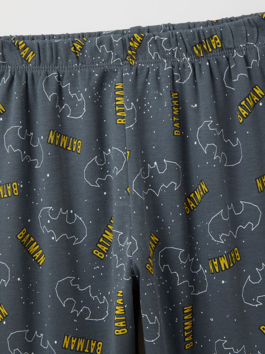 Children's pyjamas in pure grey cotton regular fit_3
