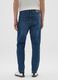 Blue pure cotton jeans with relaxed fit_2