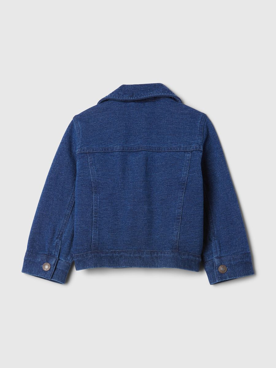 French terry denim jacket_1