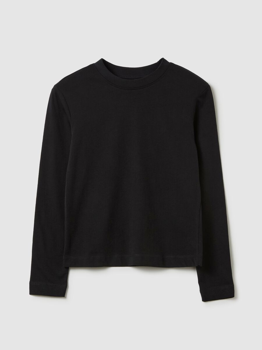 Long-sleeved T-shirt in cotton_3