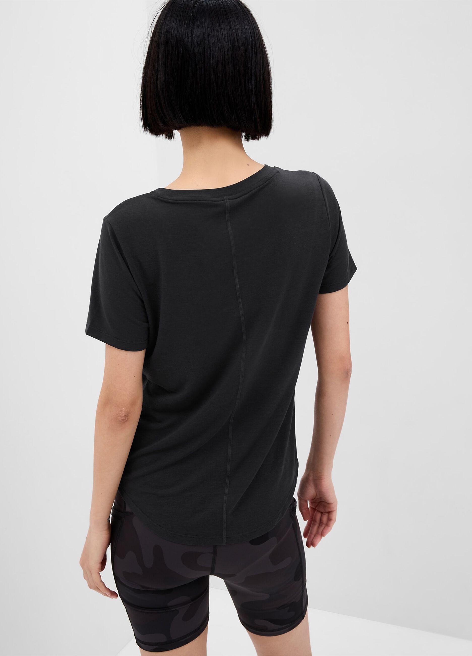 T-shirt in breathable fabric