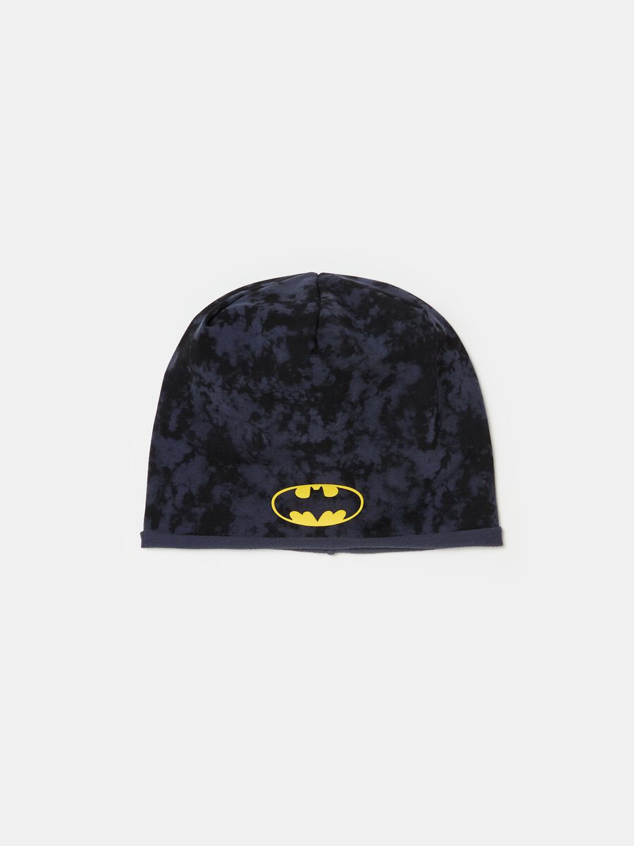 Organic cotton hat with Batman print_0
