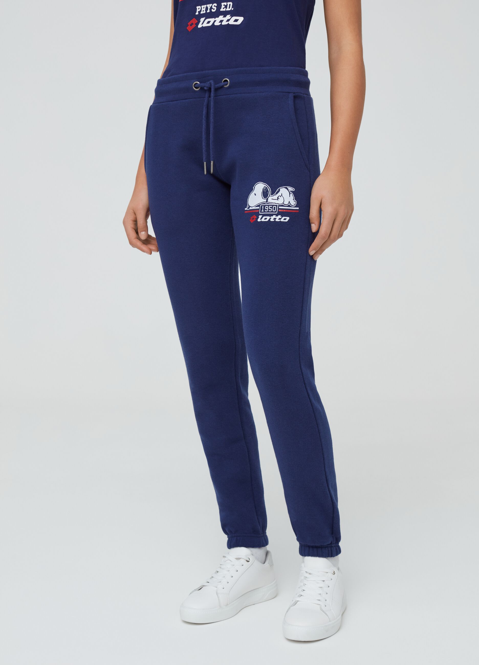 Lotto Peanuts Snoopy joggers with drawstring
