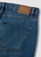 Blue denim jeans in pure cotton, regular fit_5