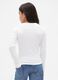 White cotton long sleeve shirt_1