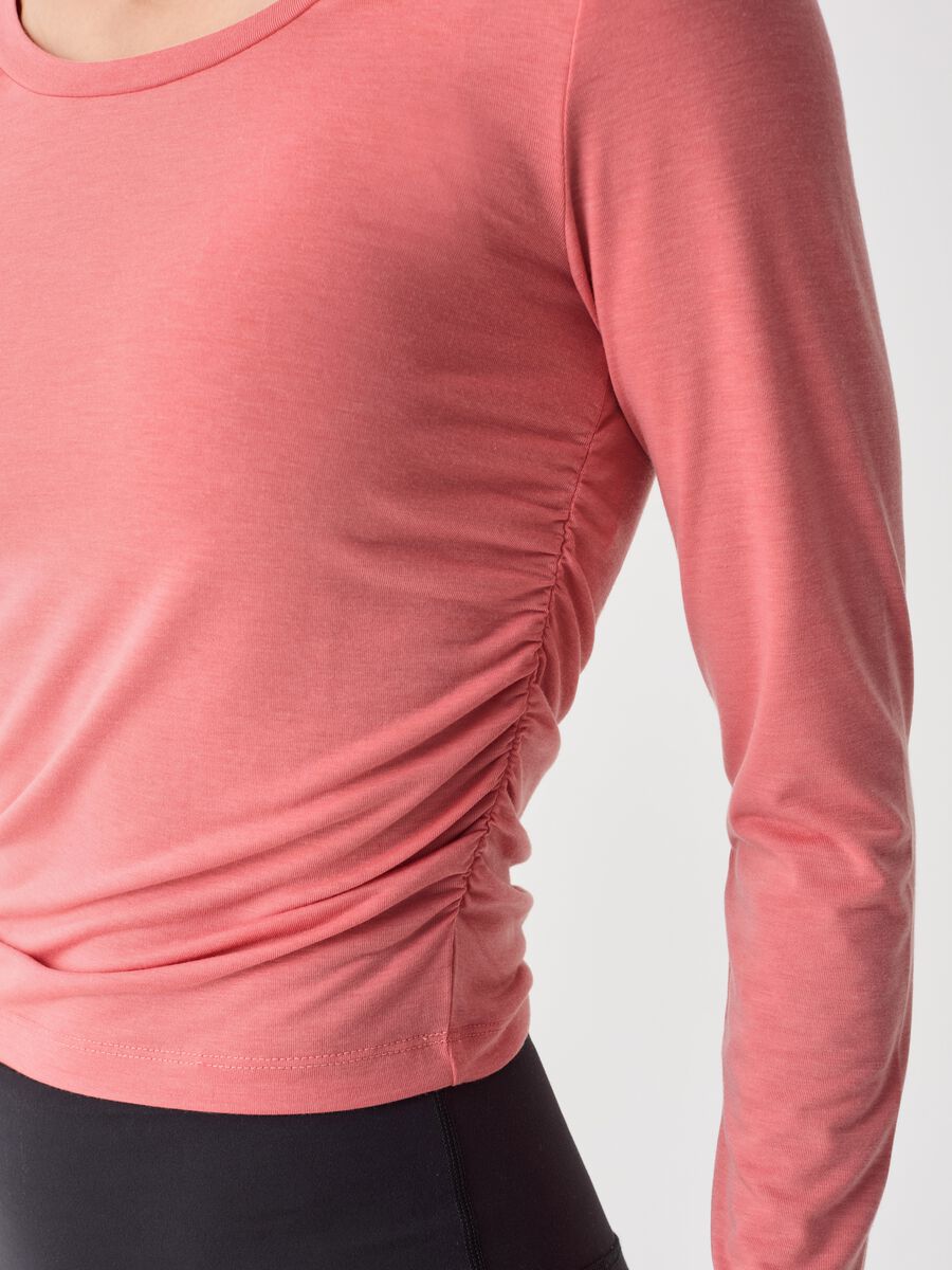 ALTAVIA STUDIO long-sleeved T-shirt in technical fabric_2