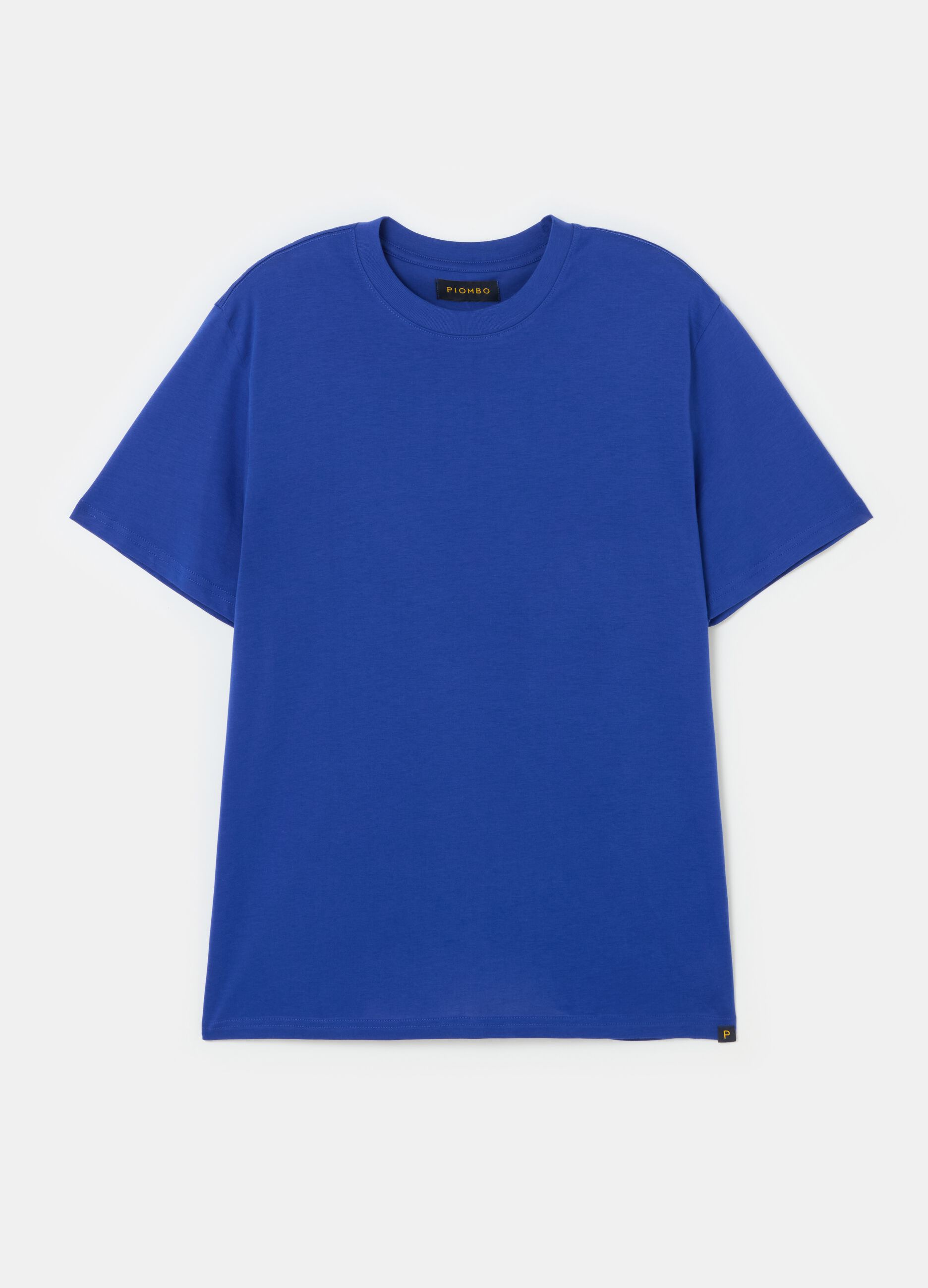 T-shirt girocollo in cotone Supima