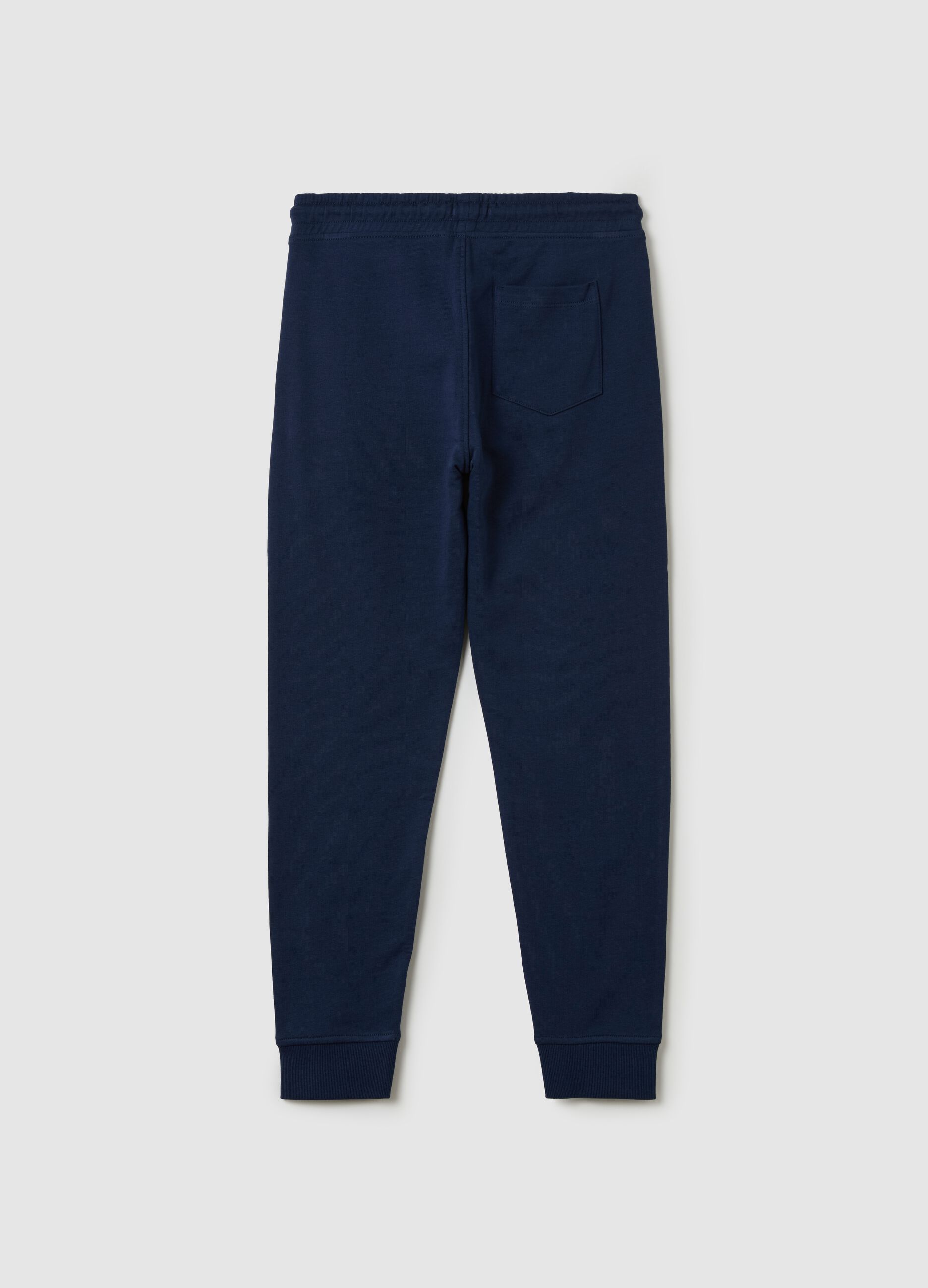 Slim-fit joggers with drawstring