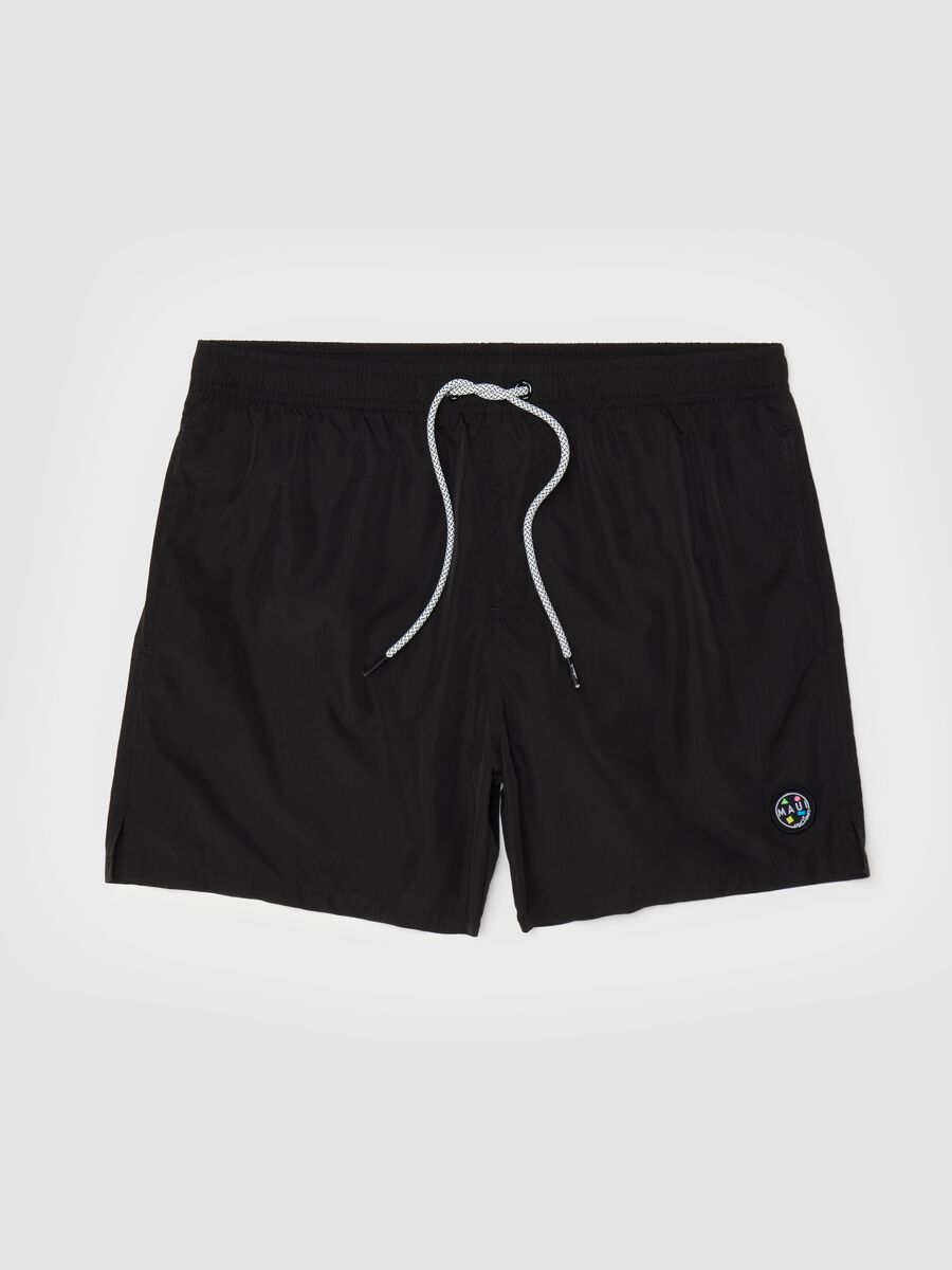 Black Maui Swim Shorts_4