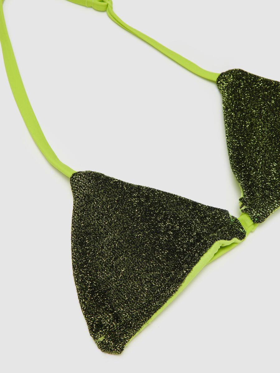 Multicoloured Elastic Blend Girls' Bikini_2