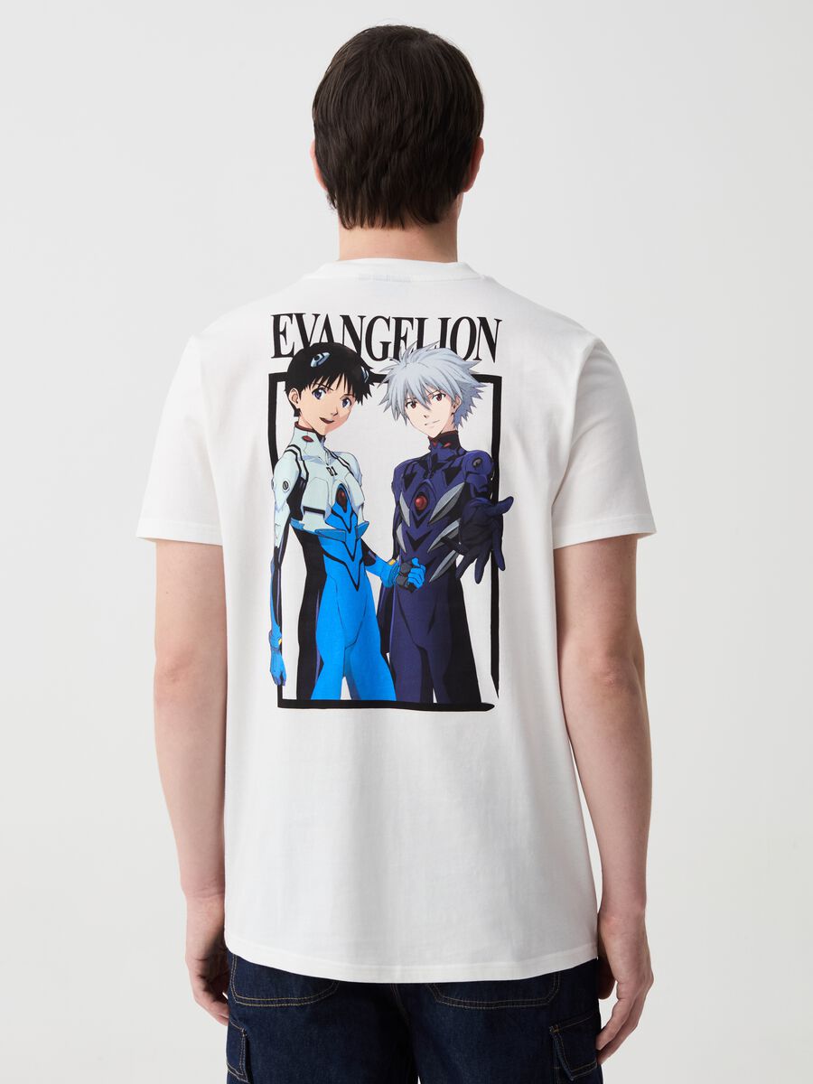 T-shirt with Evangelion print_2