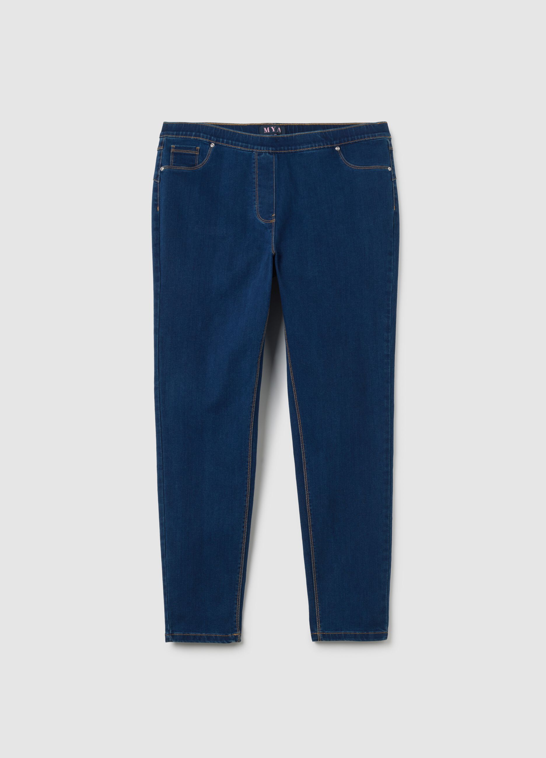 Skinny Fit Blue Denim Jeans