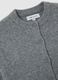 Grey Cardigan in Stretch Fabric_5