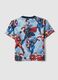 Kids' multicolour pure cotton oversized Avengers T-shirt_1