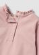 Pink organic cotton T-shirt with The Aristocats print for baby girl_3