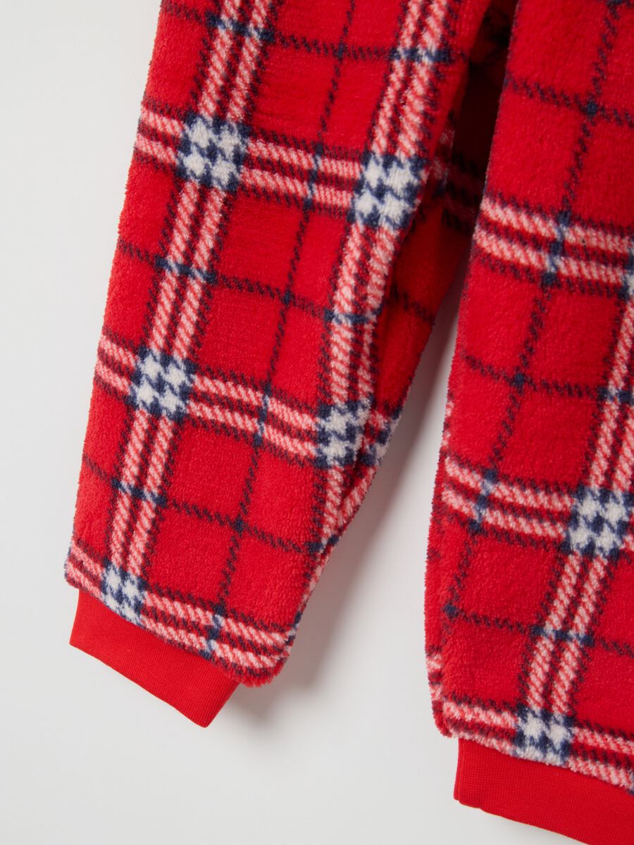 Multicolour Plaid Christmas Pyjamas for Baby Girls - Regular Fit_3