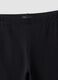 Purple and black 100% cotton tracksuit with crew-neck sweatshirt for girls_3