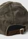 Brown cotton-blend baseball cap_2