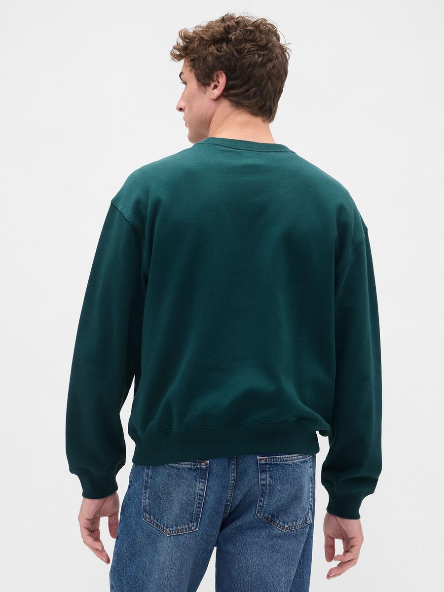 Green Crewneck Sweatshirt_1