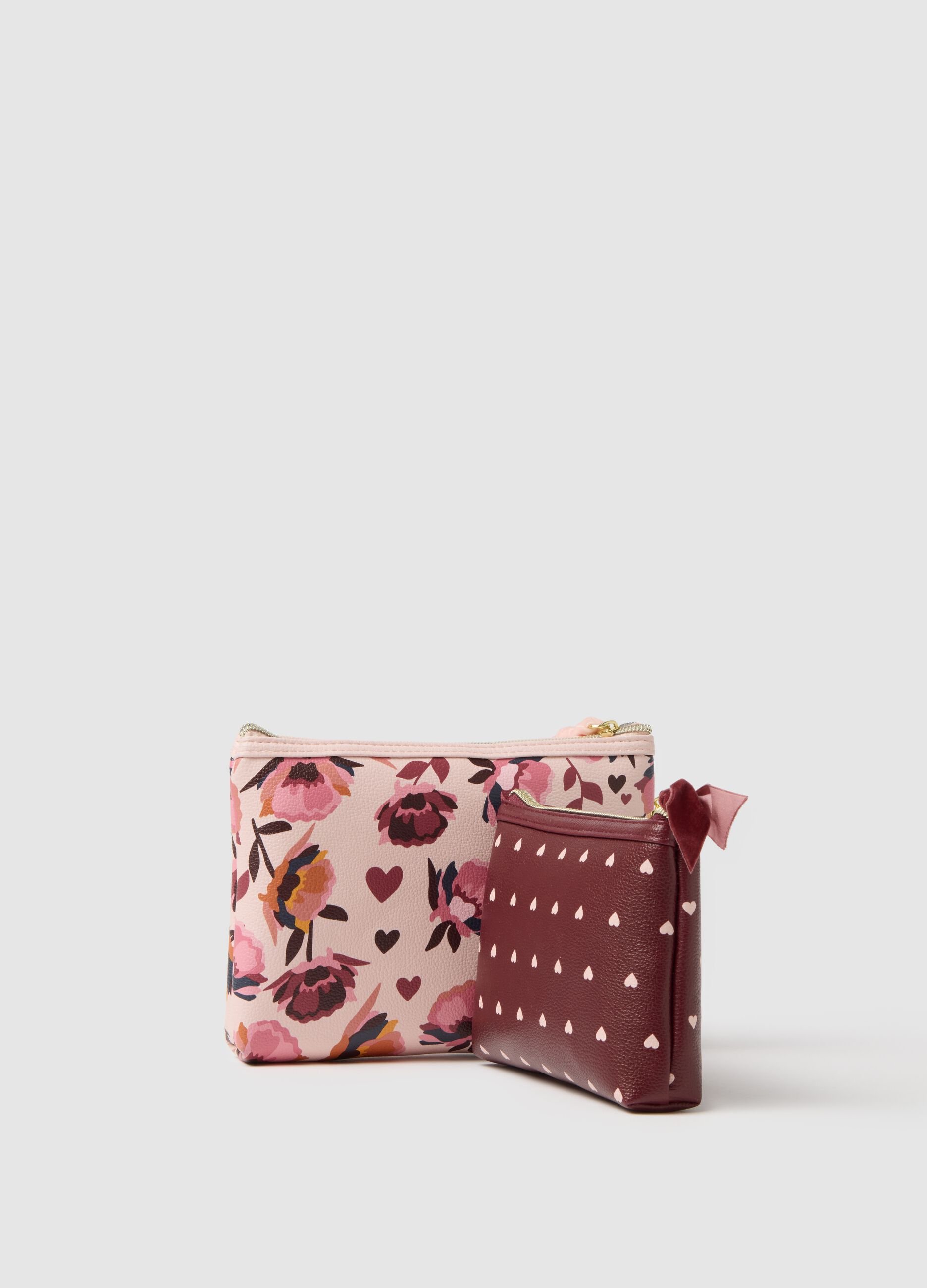 Bipack di pochette multicolor