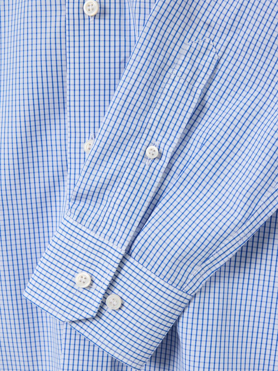 Regular-fit micro check shirt_5