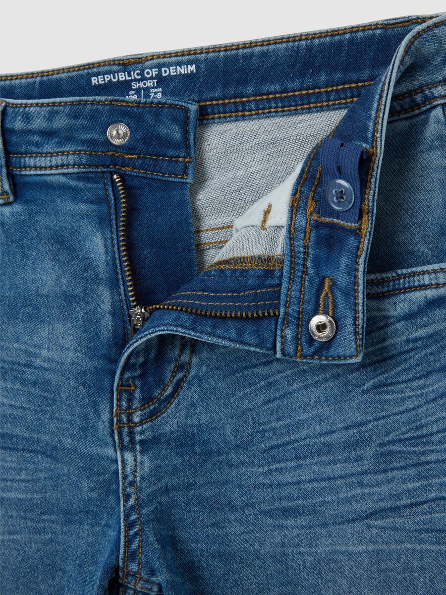 Children's Regular Fit Denim Shorts_2