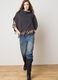 Grey Scarf with Fringe_0