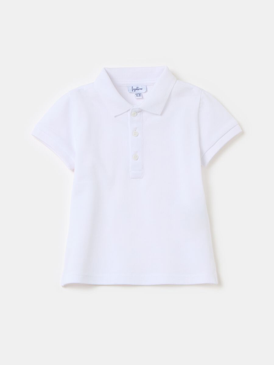 Polo shirt in cotton pique_0