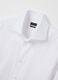 White slim fit pure cotton shirt_5