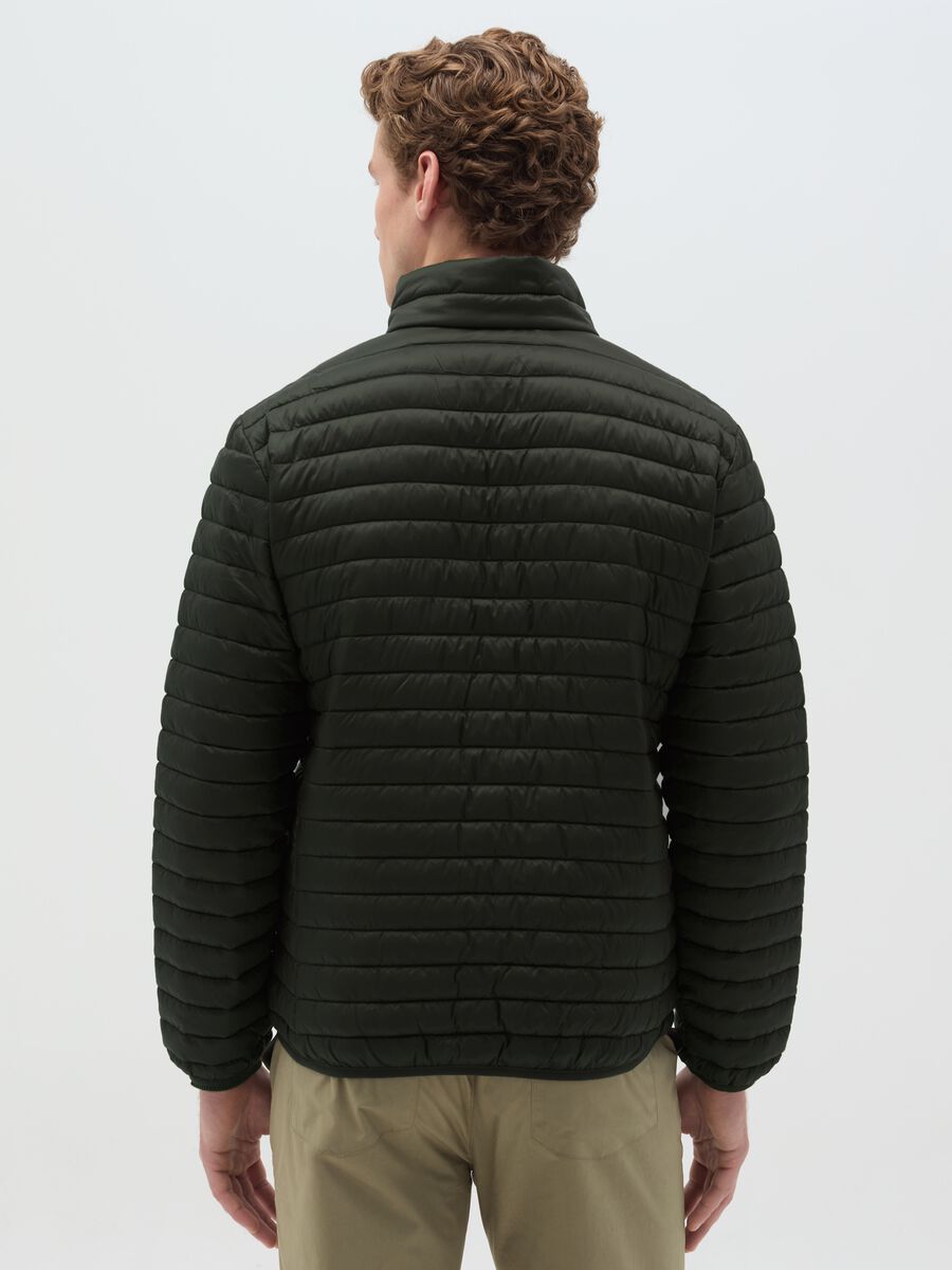 Full-zip ultralight quilted down jacket_3