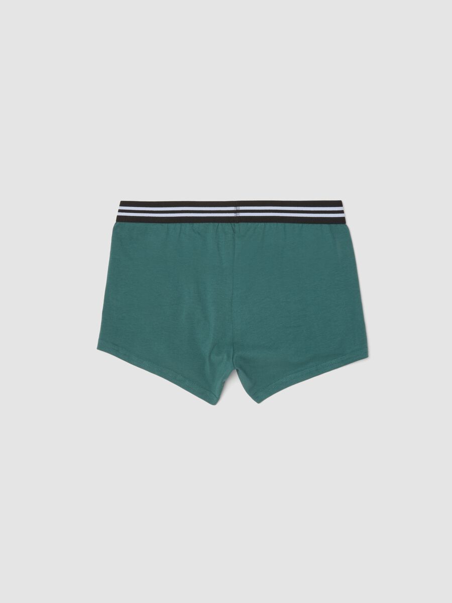 Three-pack of multicolour boxers in stretch organic cotton jersey_1