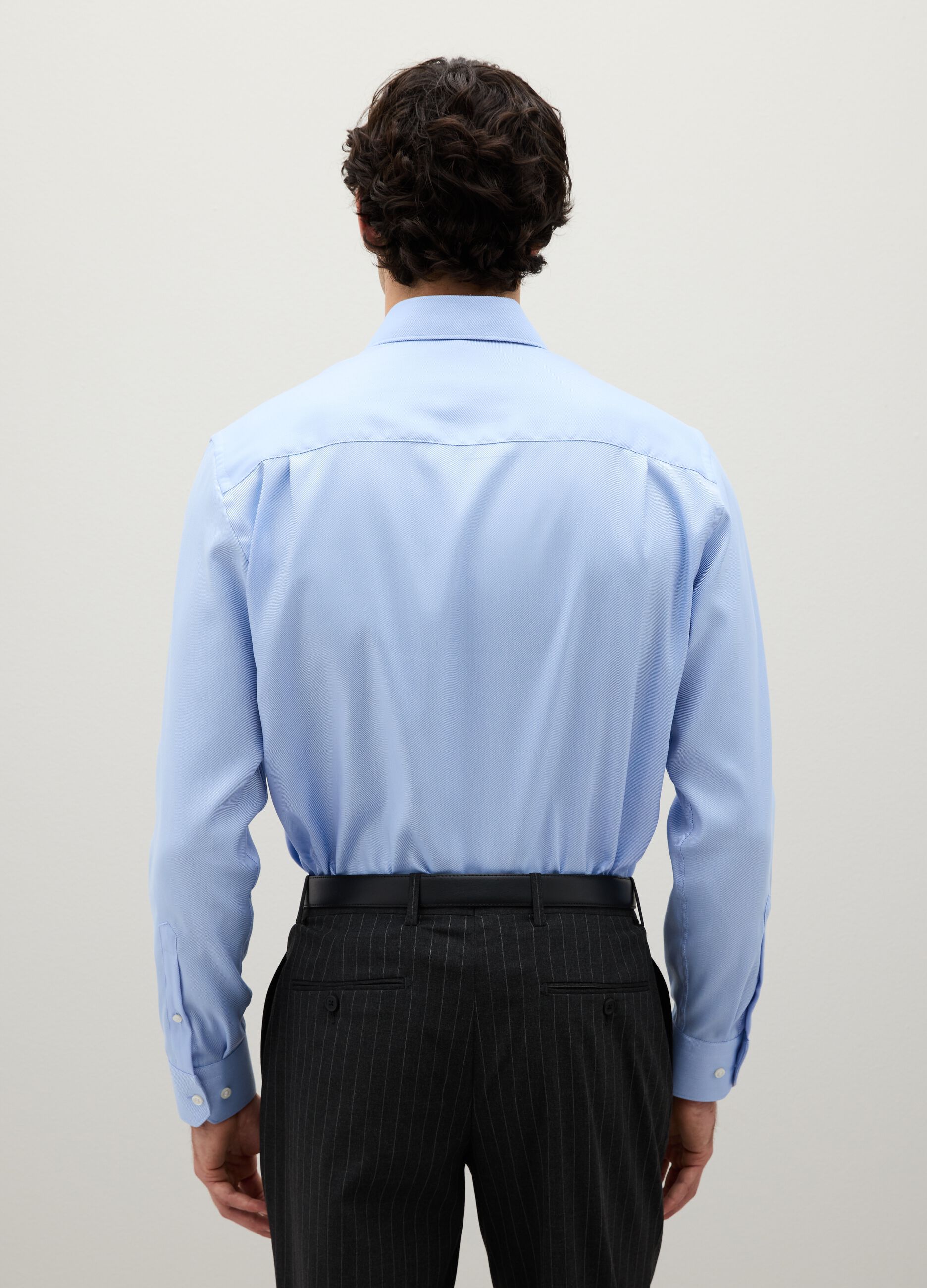 Light Blue Pure Cotton Shirt