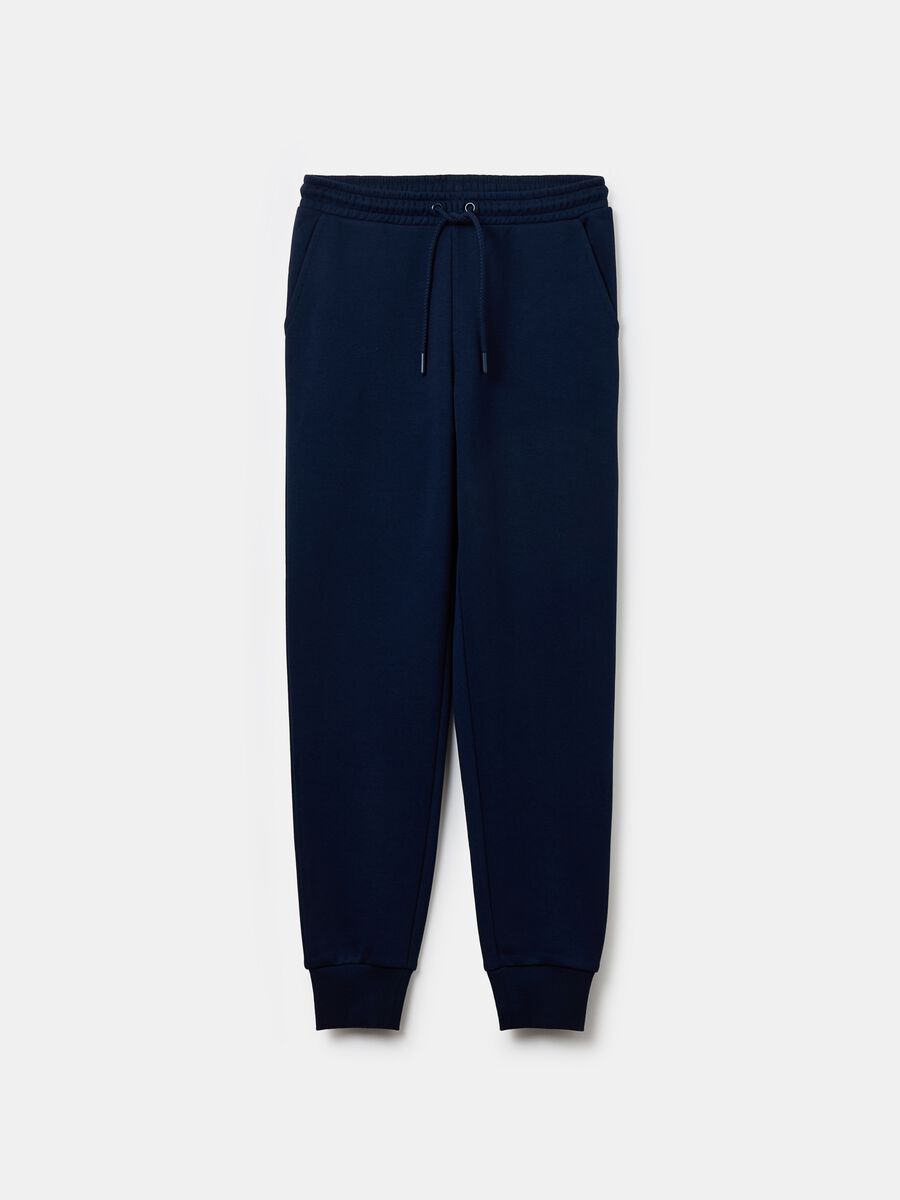 Joggers Essential in felpa con coulisse_4