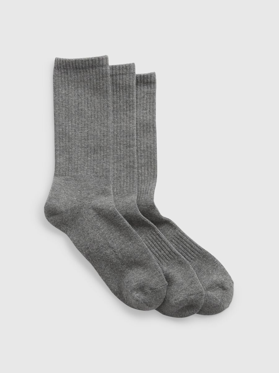 Three-pair pack short stretch socks_0