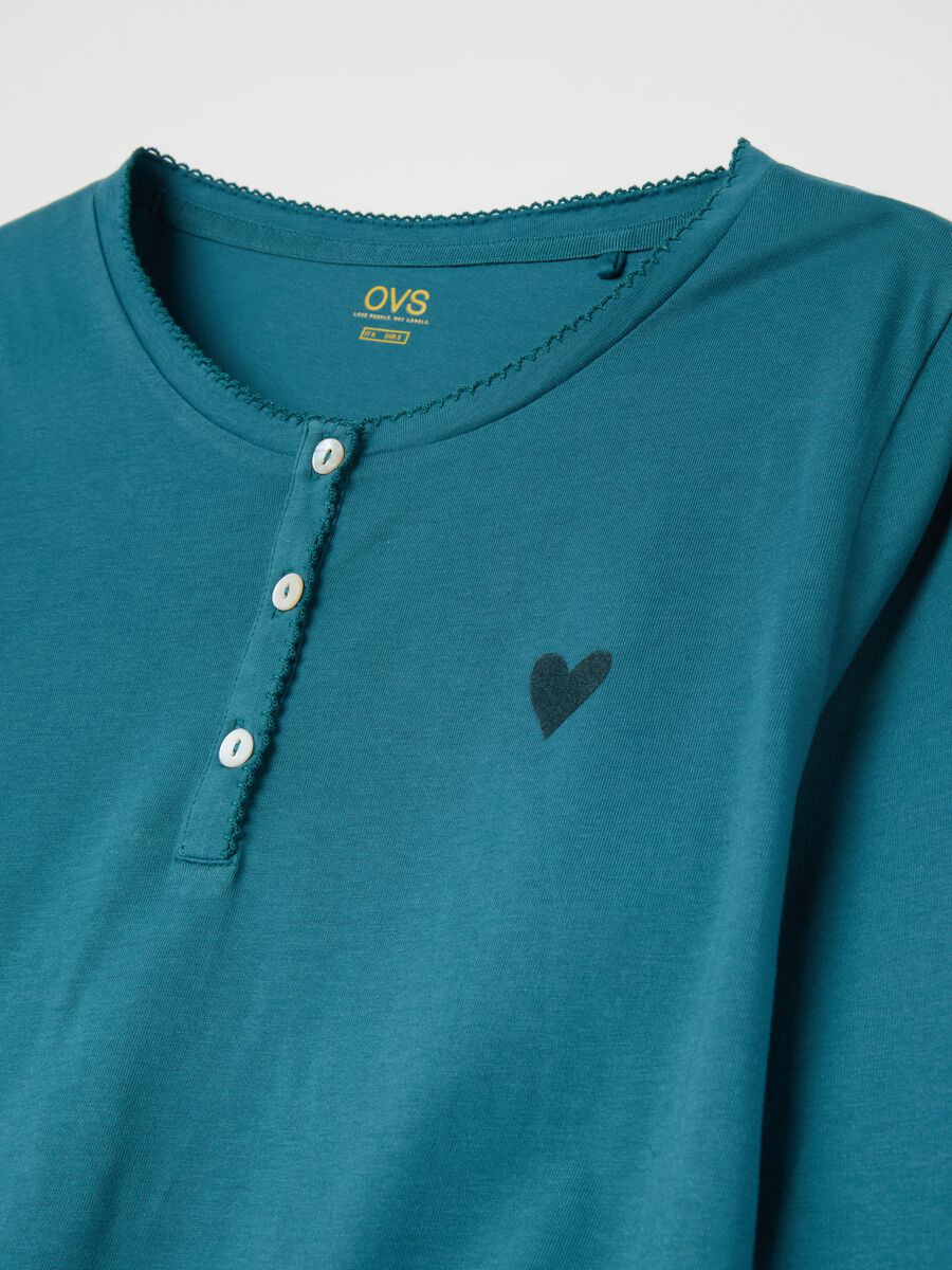 Long pyjamas with hearts print_5
