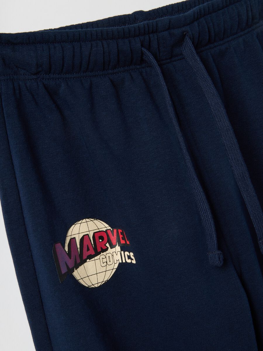 Multicolour sweatshirt and trouser set for children in cotton blend over fit_3