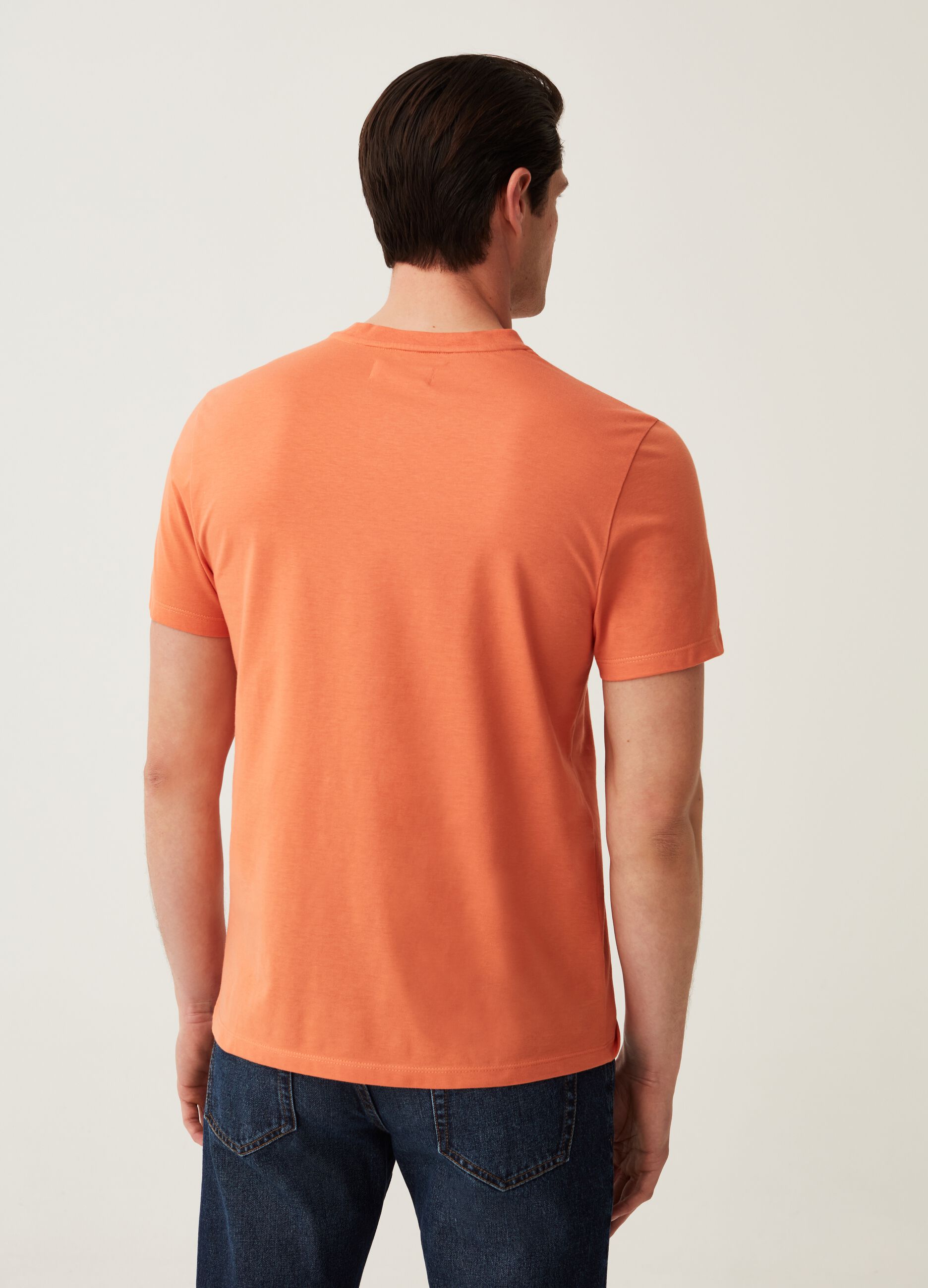 T-shirt OVS Cotone Italiano girocollo_2