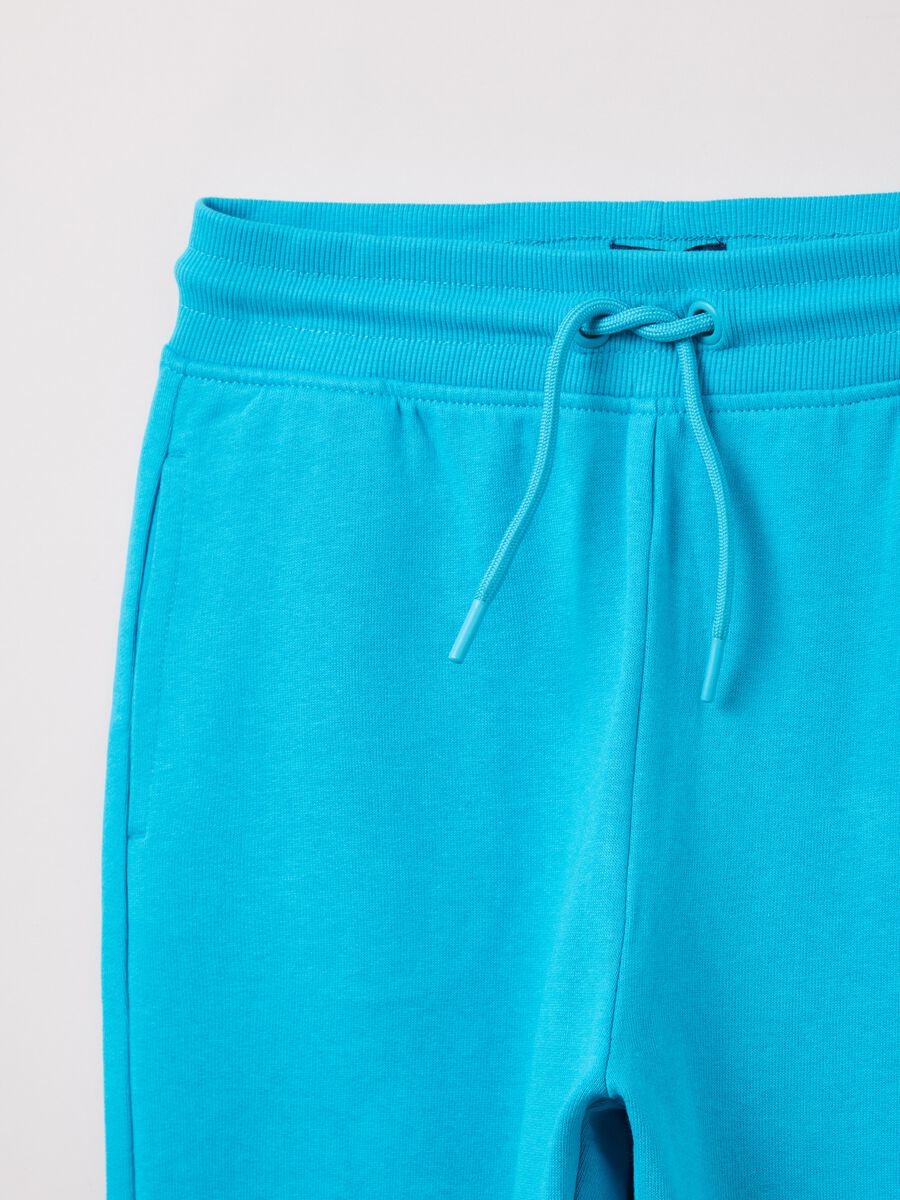 Joggers in felpa con coulisse _2