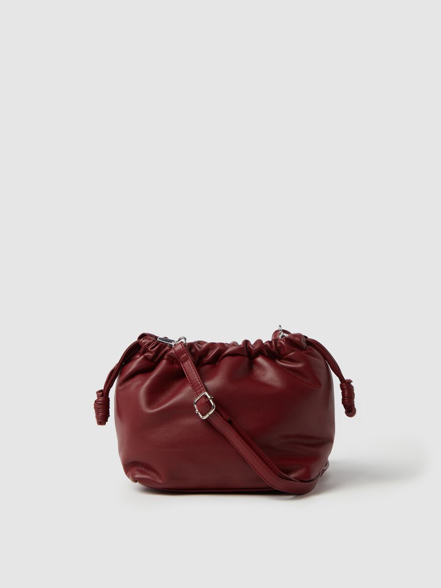Mini hobo bag with shoulder strap_0