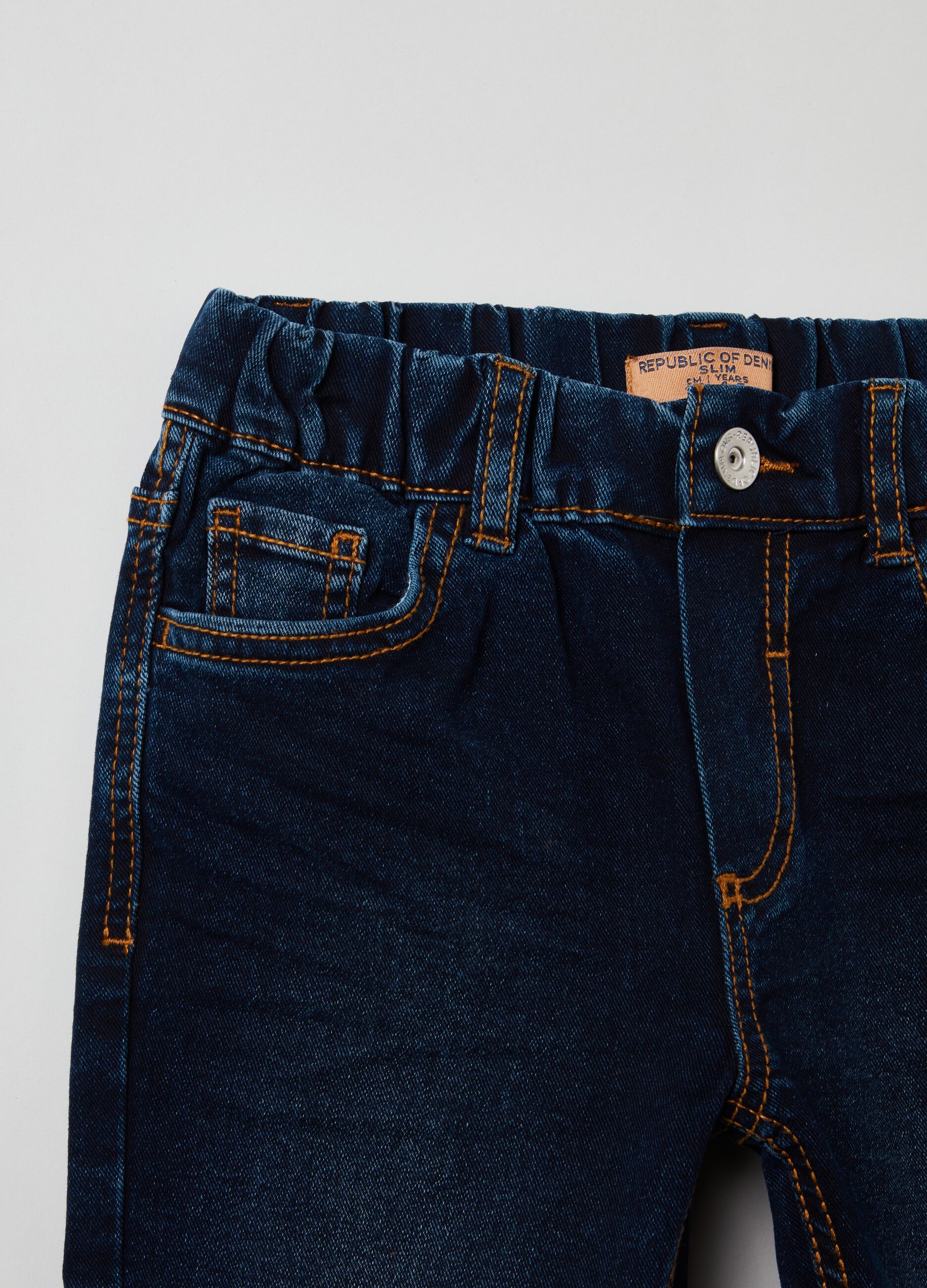Jeans slim fit cinque tasche_0