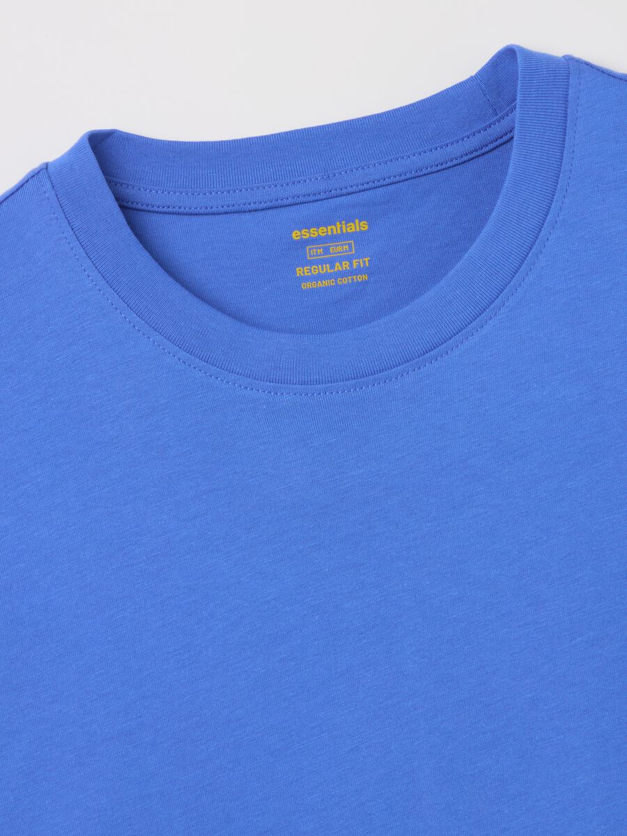 Organic cotton T-shirt with round neck_5
